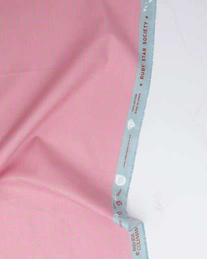 Peg Board in Lavender - Paper Cuts 2 by Rashida Coleman Hale - Half Yard Fabric (Preorder)