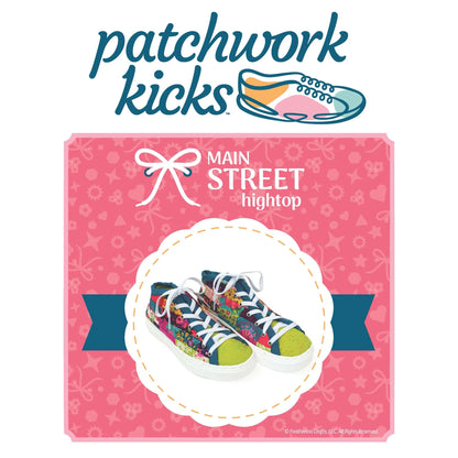Patchwork Kicks - Main Street HIGH TOP - Instructions (Preorder)
