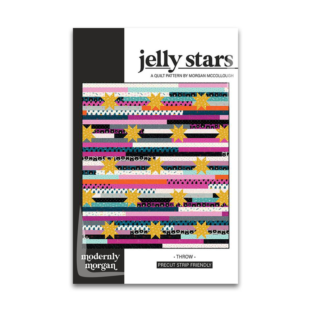 PREORDER - Jelly Stars - Quilt Pattern - Modernly Morgan - MM 026 - Paper Pattern