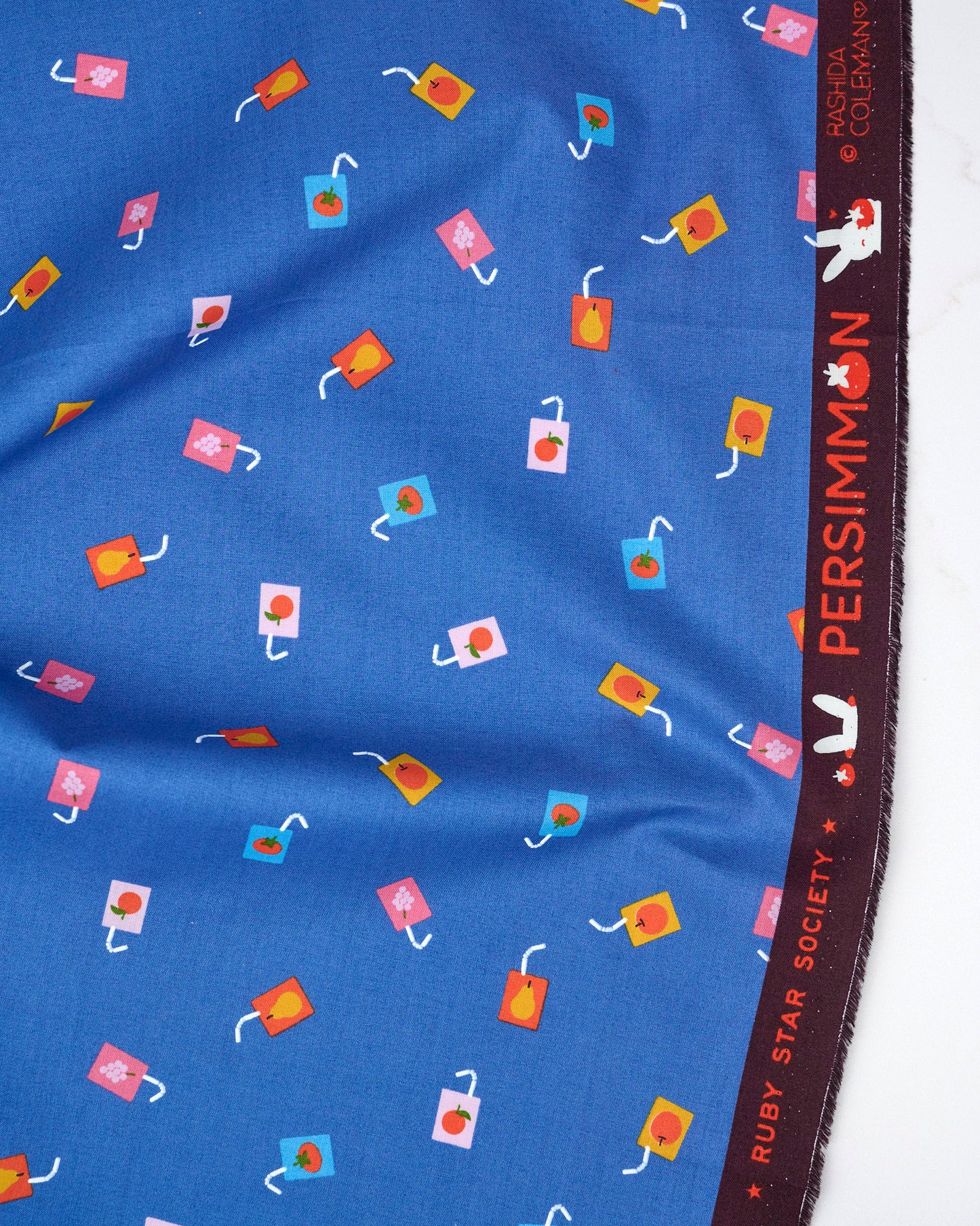 Joosie Joose in Twilight - Persimmon by Rashida Coleman Hale - Half Yard Fabric (Preorder)