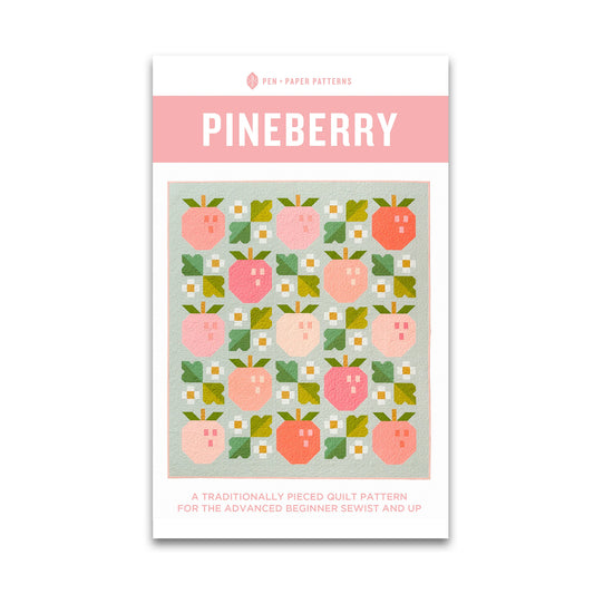 Pineberry - Printed Pattern - Pen + Paper Patterns - PPP 34