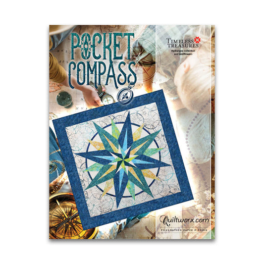 Pocket Compass Pattern - Quiltworx - JNQ00268P20