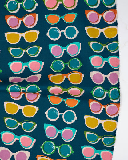 Poolside Shade in Peacock - Poolside Too by Ruby Star Society - Half Yard Fabric (Preorder)