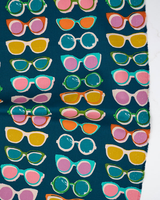 Poolside Shade in Peacock - Poolside Too by Ruby Star Society - Half Yard Fabric (Preorder)