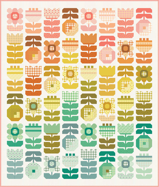 Posy {Light} Fabric-Only Quilt Kit (Preorder)