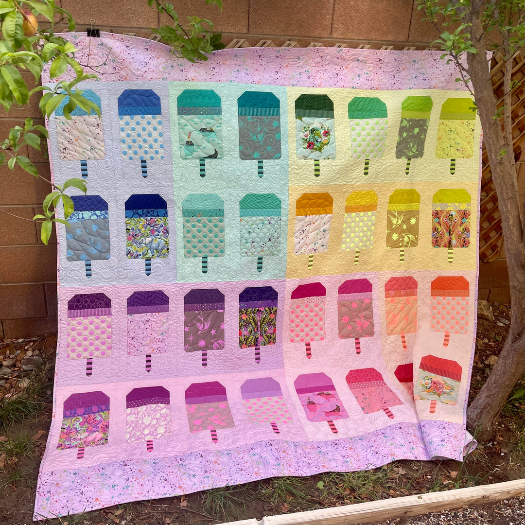 PREORDER - Popsicle Days Quilt Kit - Fabric Only - HFM-POPSICLE-KIT