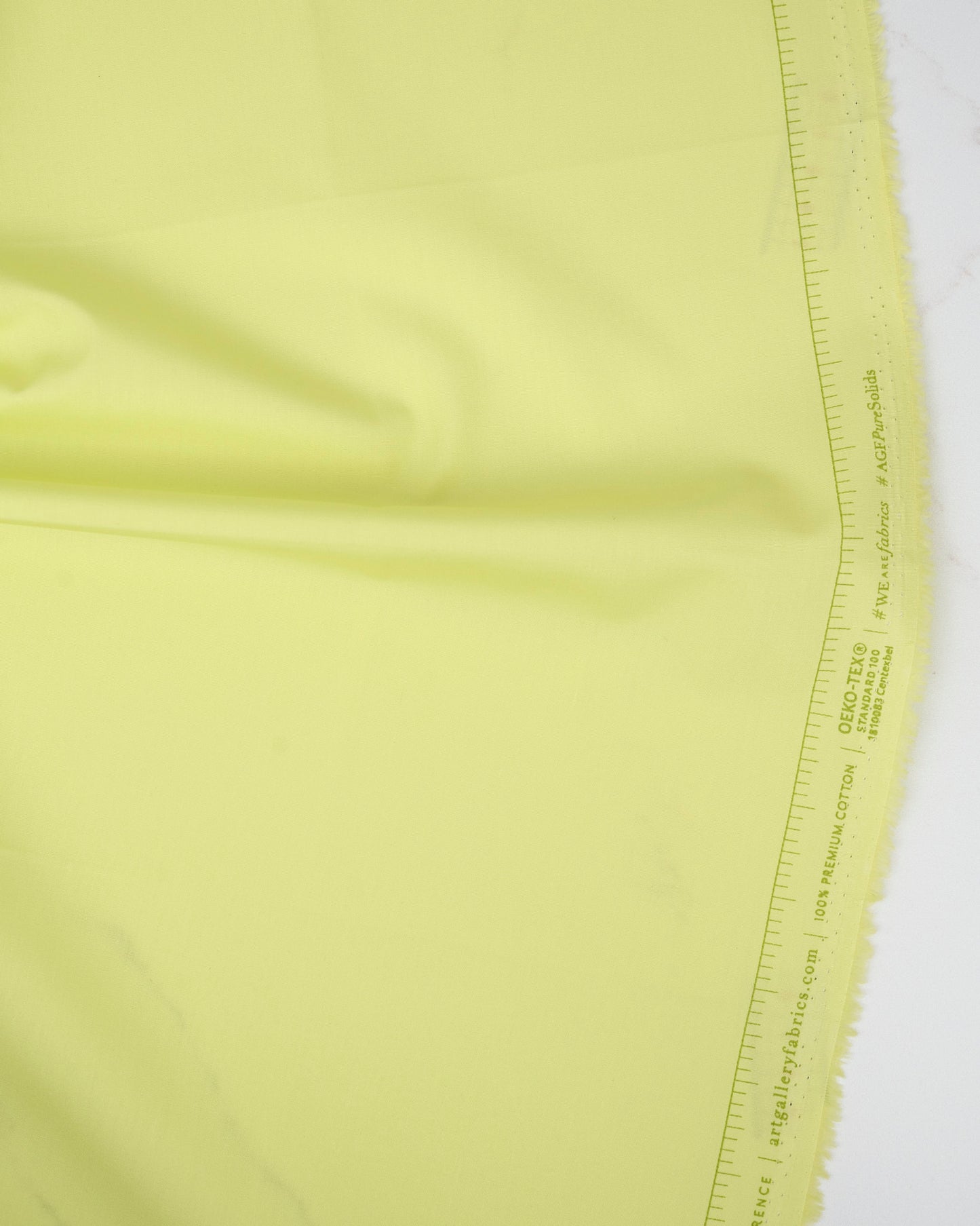 Pure Solids - Light Citron - Art Gallery - PE409 - Half Yard