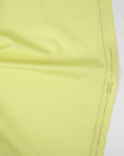 Pure Solids - Light Citron - Art Gallery - PE409 - Half Yard