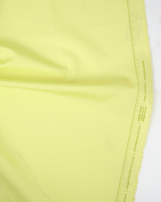 Pure Solids - Light Citron - Art Gallery - PE409 - Half Yard