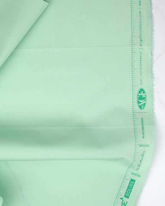 Pure Solids - Tender Green - Art Gallery - PE412 - Half Yard
