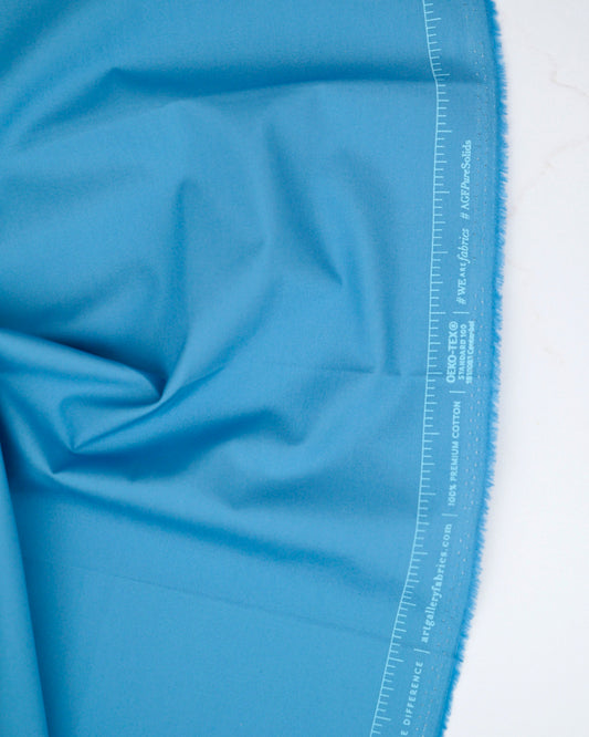 Pure Solids - Parisian Blue - Art Gallery - PE415 - Half Yard