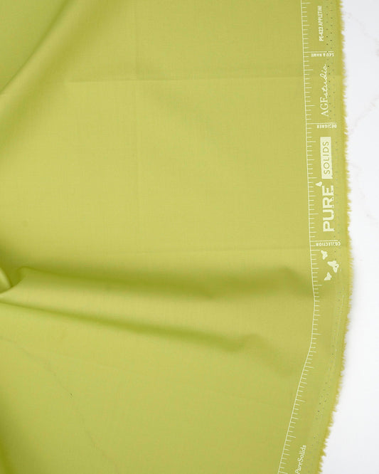 Pure Solids - Appletini - Art Gallery - PE423 - Half Yard