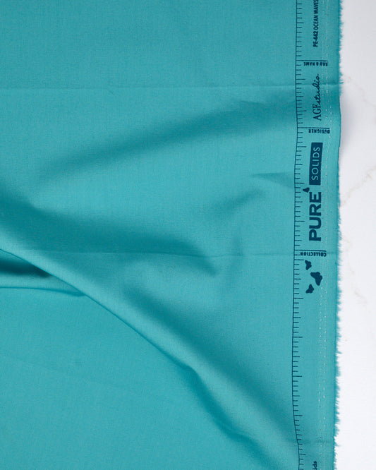 Pure Solids - Ocean Waves - Art Gallery - PE442 - Half Yard