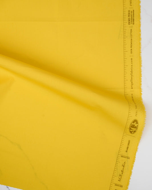Pure Solids - Canary - Art Gallery - PE448 - Half Yard