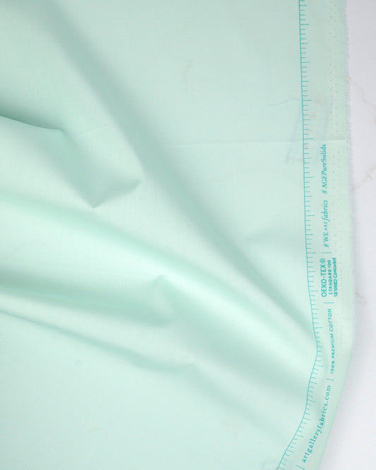 Pure Solids - Icy Mint - Art Gallery - PE451 - Half Yard