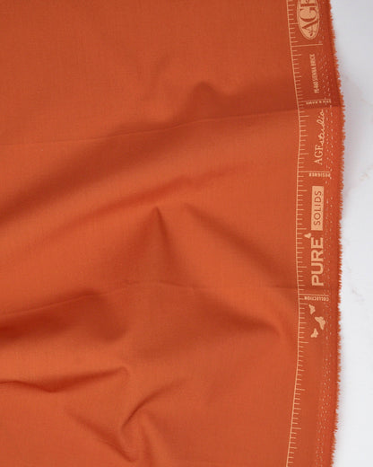 Pure Solids - Sienna Brick - Art Gallery - PE460 - Half Yard