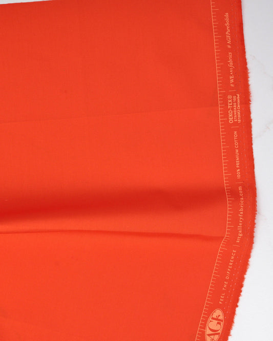 Pure Solids - Tigerlily - Art Gallery - PE461 - Half Yard