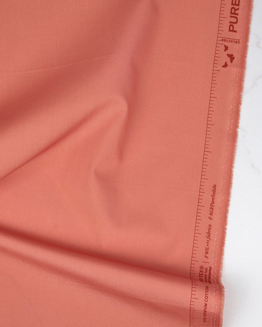 Pure Solids - Cinnamon - Art Gallery - PE472 - Half Yard