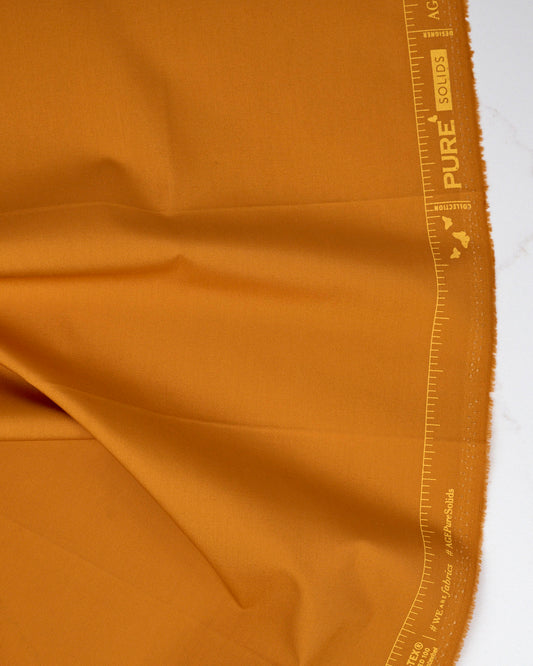 Pure Solids - Raw Gold - Art Gallery - PE485 - Half Yard
