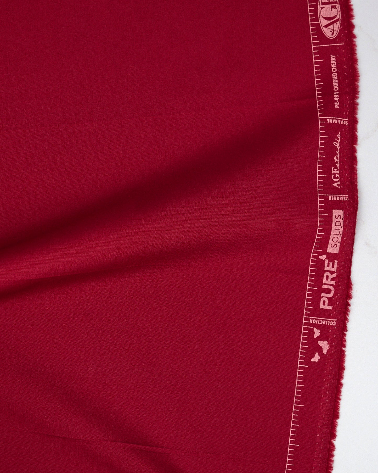 Pure Solids - Candied Cherry - Art Gallery - PE491 - Half Yard