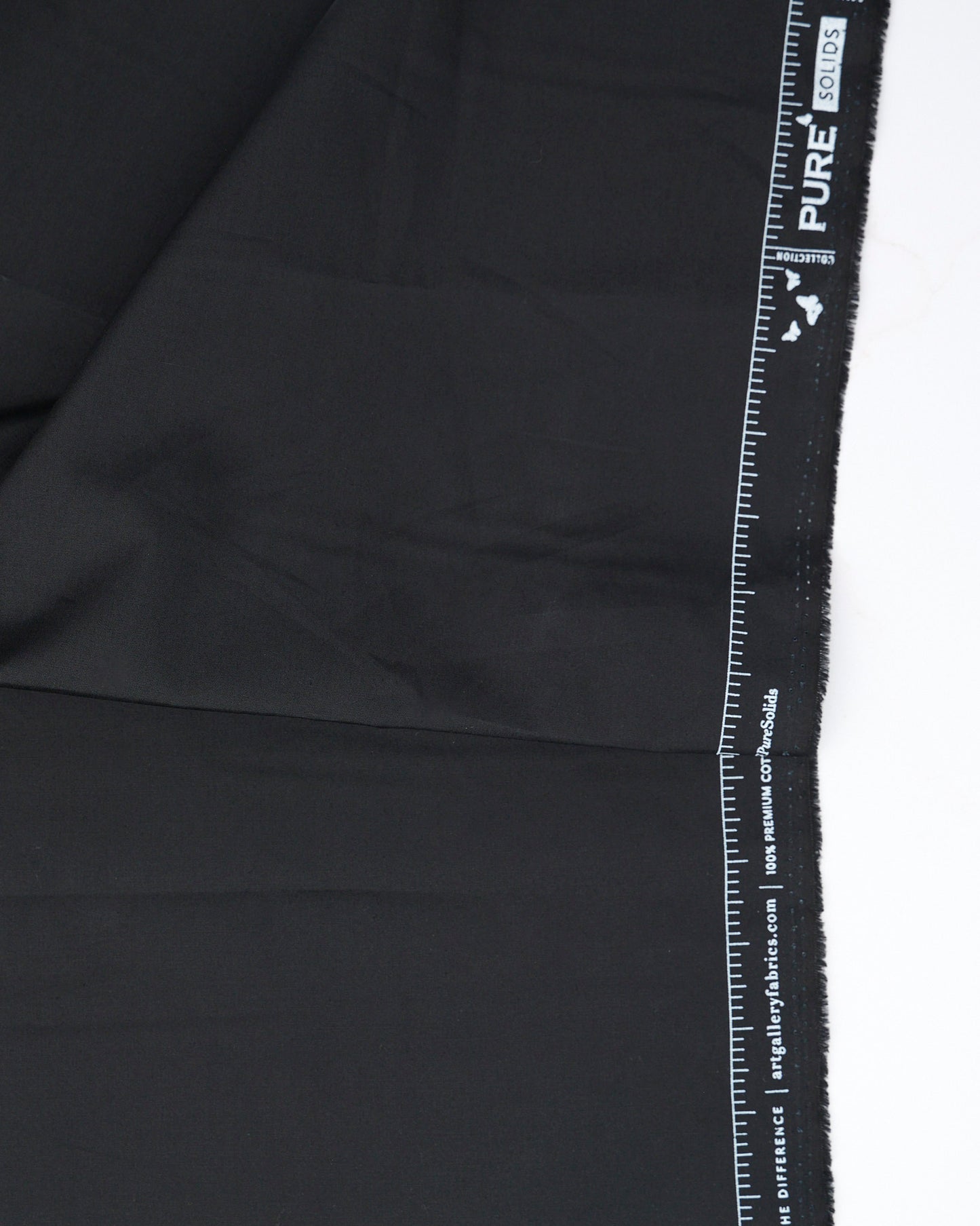 Pure Solids - Deep Black - Art Gallery - PE499 - Half Yard
