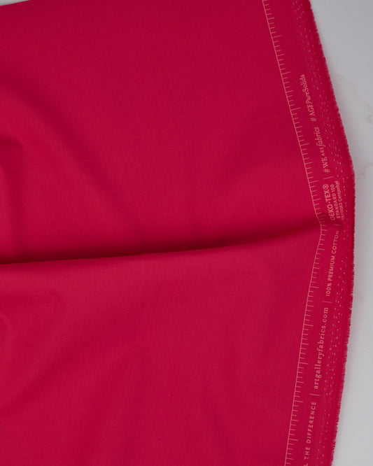 Pure Solids - Dragon Fruit - Art Gallery - PE511 - Half Yard