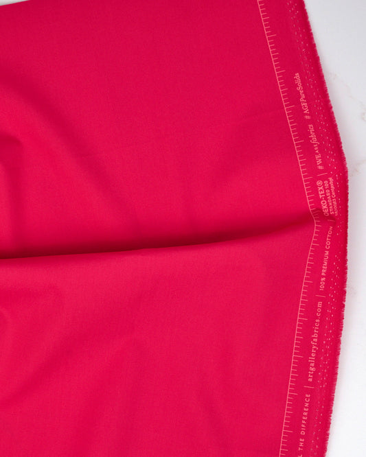 Pure Solids - Dragon Fruit - Art Gallery - PE511 - Half Yard