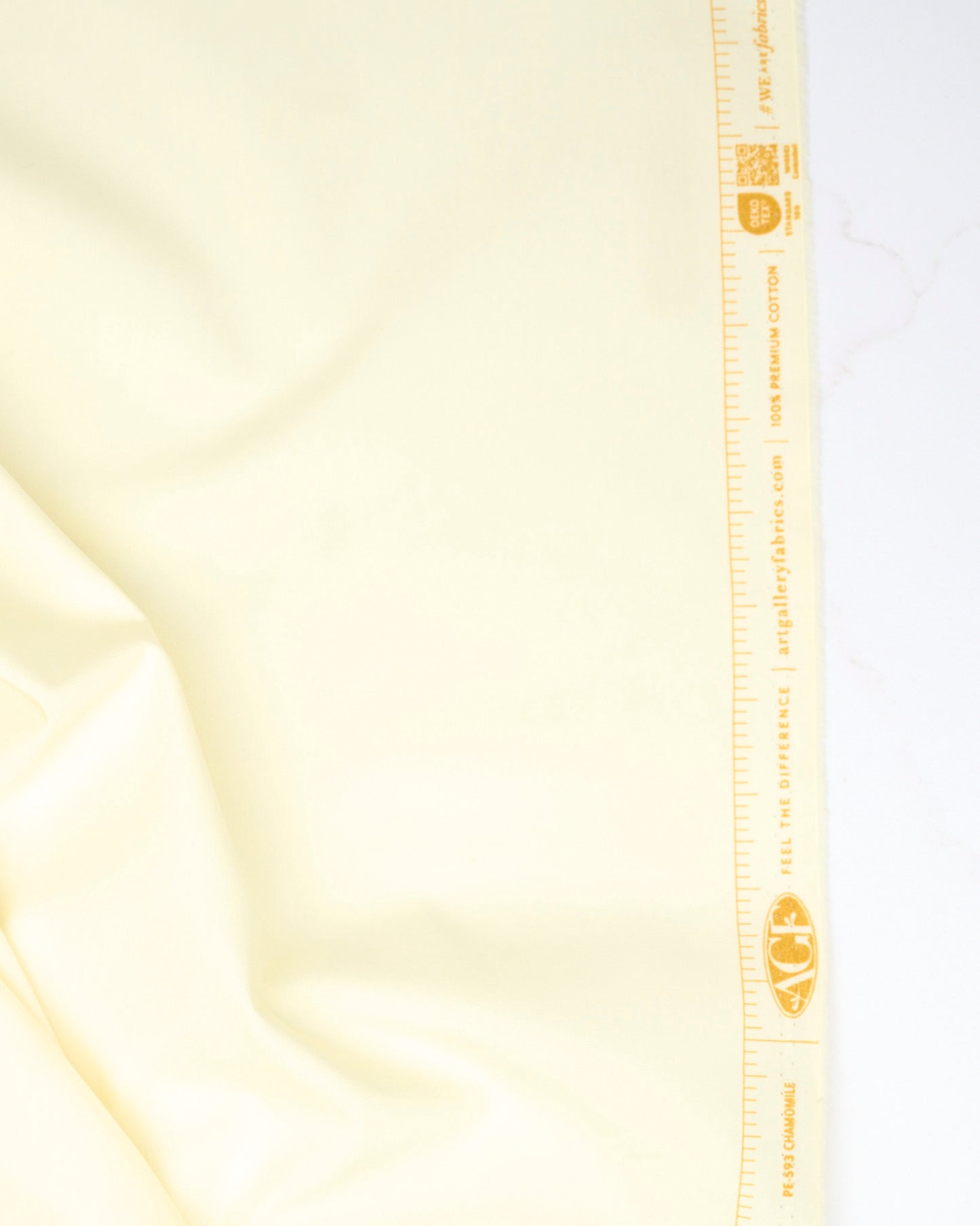Pure Solids - Chamomile - Art Gallery - PE593 - Half Yard