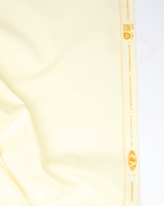 Pure Solids - Chamomile - Art Gallery - PE593 - Half Yard
