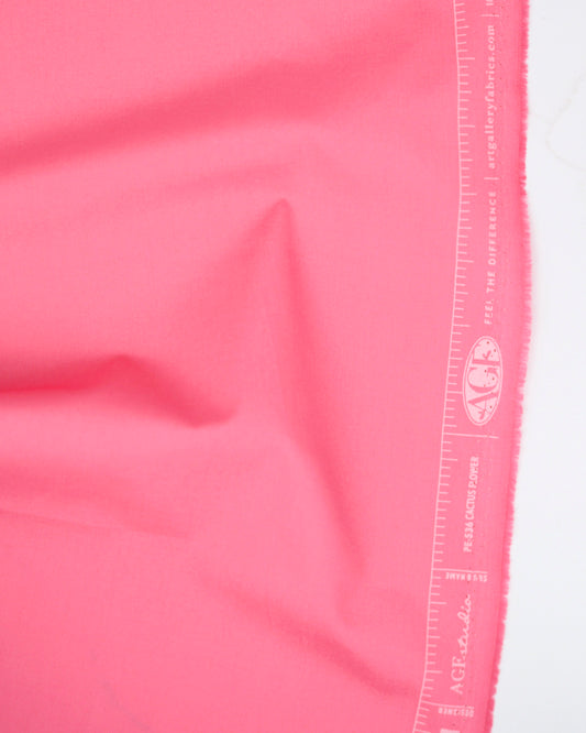 Pure Solids - Cactus Flower - Art Gallery - PE536 - Half Yard