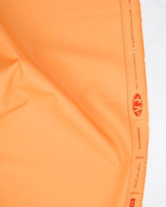 Pure Solids - Marmalade - Art Gallery - PE539 - Half Yard