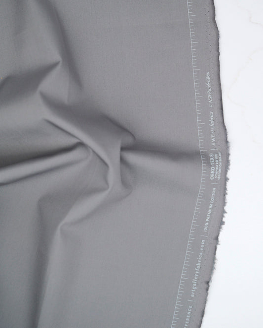 Pure Solids - Galactic Grey - Art Gallery - PE548 - Half Yard