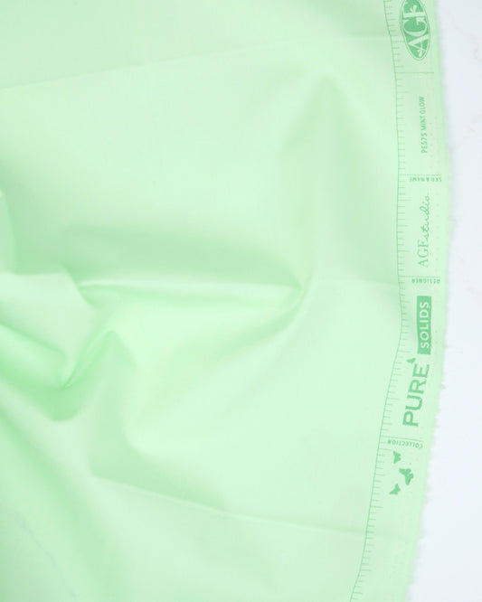 Pure Solids - Mint Glow - AGF Studio - PE575 - Half Yard