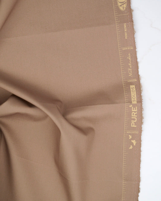 Pure Solids - Nutmeg - AGF Studio - PE581 - Half Yard