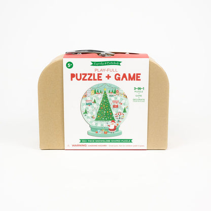 3-in-1 Snow Globe Puzzle -  44033 TC