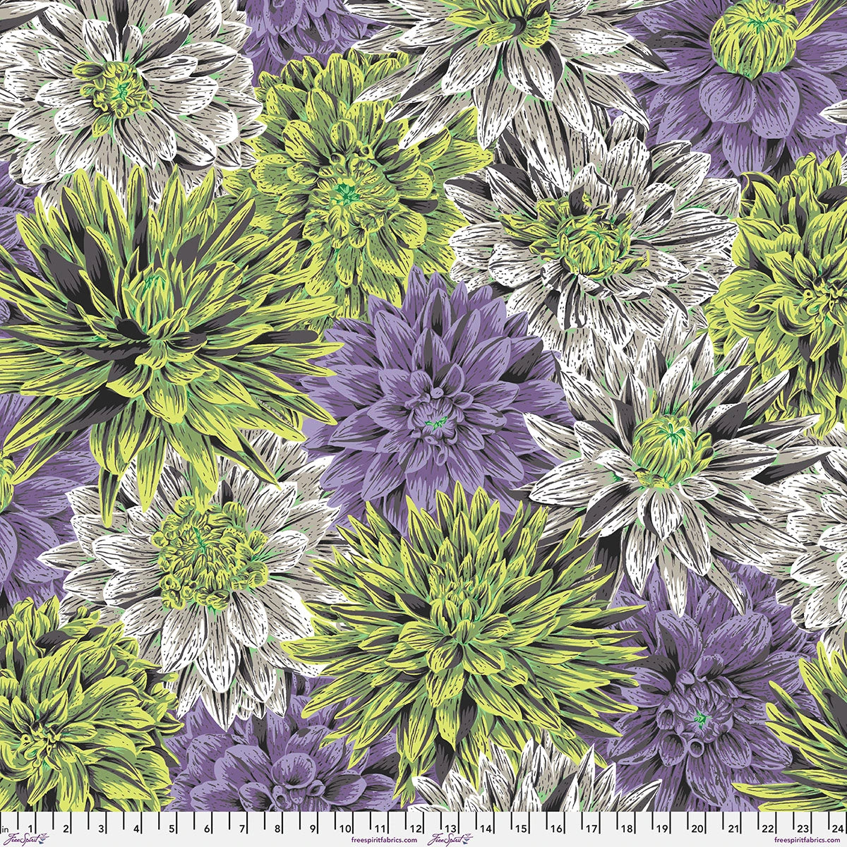 Backing Fabric - Bursting Stripes in Contrast - Kaffe Fassett Collective