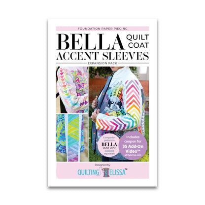 Bella Accent Sleeves FPP Expansion Pack - Patterns by Annie - Paper Pattern - QE103