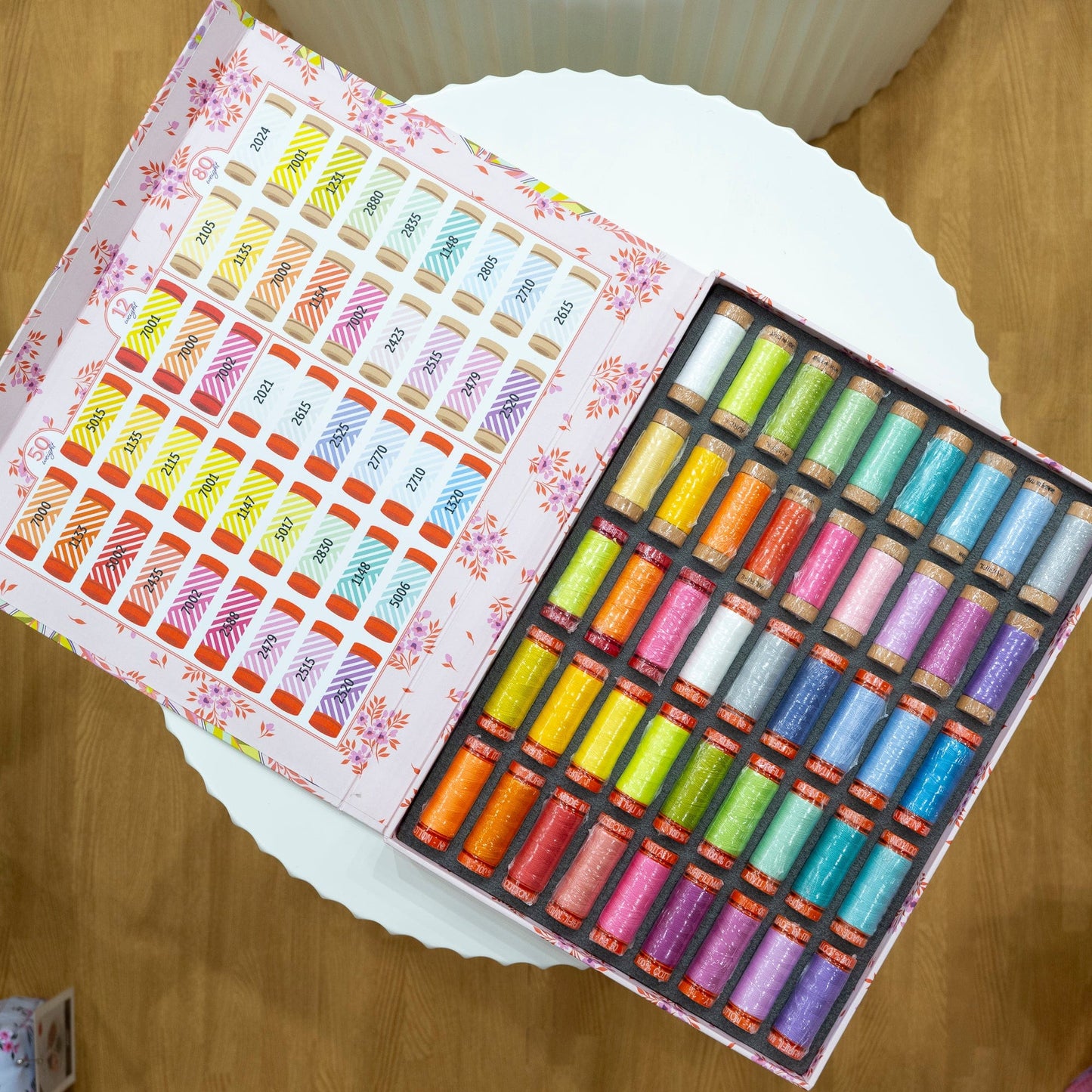 Full Moon Forest II Thread Set - Tula Pink for Aurifil - 45 pcs  - TPFMF45