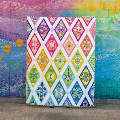 Limited Edition Queen of Diamonds Quilt Kit (Tula Pink) - Fabric Only