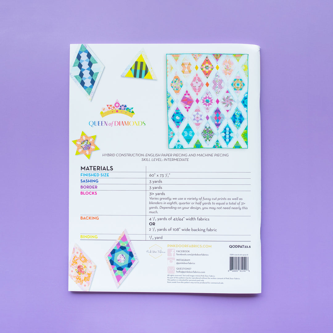 Queen of Diamonds - Pattern Booklet - PDF-QOD-Pattern