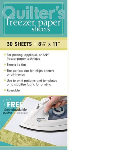 Quilters Freezer Paper Sheets - 8.5" x 11" - 30 ct.