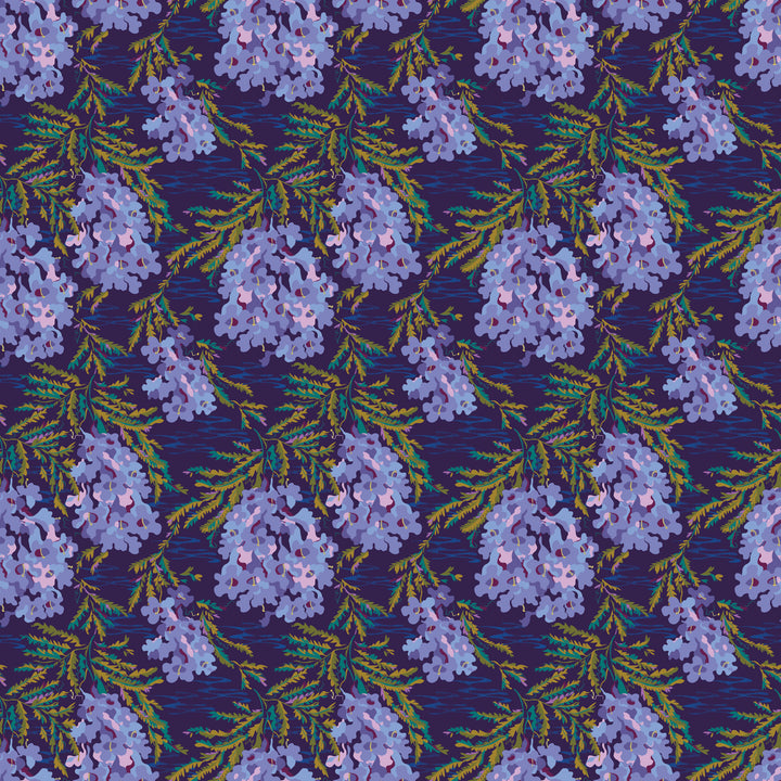 Wandering Eye - Rayon - Jacaranda in Cool - Kathy Doughty - R91067-49