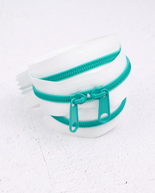 40" Handbag Zipper - Tidal - Renaissance Ribbons