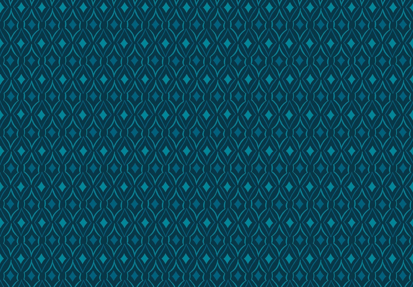 Flowerland - Diamonds in Peacock - RS0070 14 - Half Yard