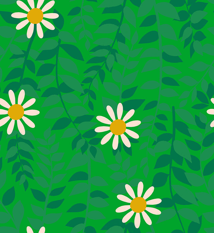 Flowerland - Daisies in Verdant - RS0075 12 - Half Yard