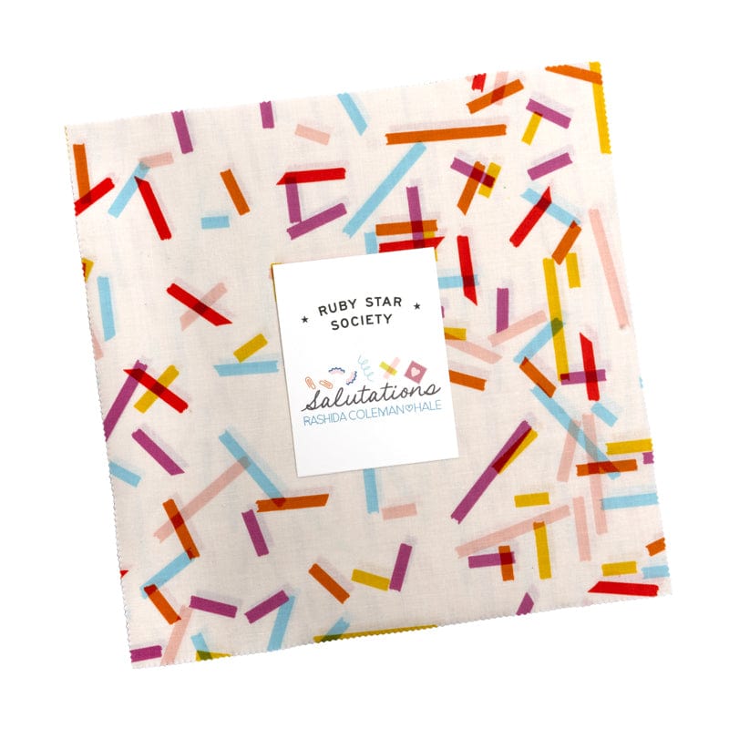 Salutations Layer Cake 42 Pieces - Rashida Coleman Hale