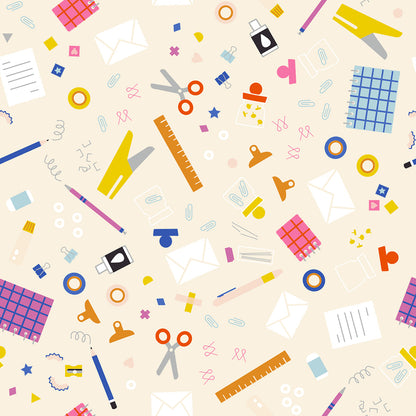 Salutations - Natural - Rashida Coleman Hale - RS1091 11 - Half Yard