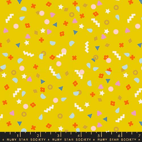 Washi Plus - More Stuff in Goldenhour - Rashida Coleman Hale - RS1105 12 - Half Yard