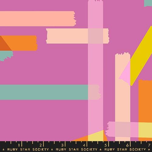 108" - Washi Plus - Geranium - Rashida Coleman Hale - RS1116 12 - Half Yard