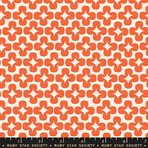 Leaf in Florida quilting fabric, part of the Persimmon fabric collection by Rashida Coleman Hale (SKU: RS1125 15)